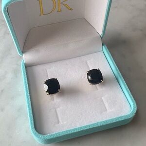 Tory Burch Black Stud Earrings